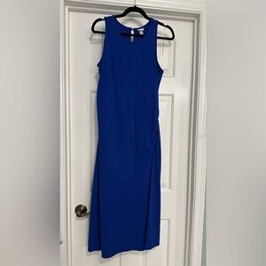 Royal Blue Midi dress